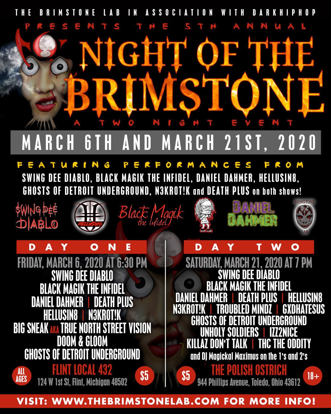The_5th_Annual_Night_Of_The_Brimstone_flyer