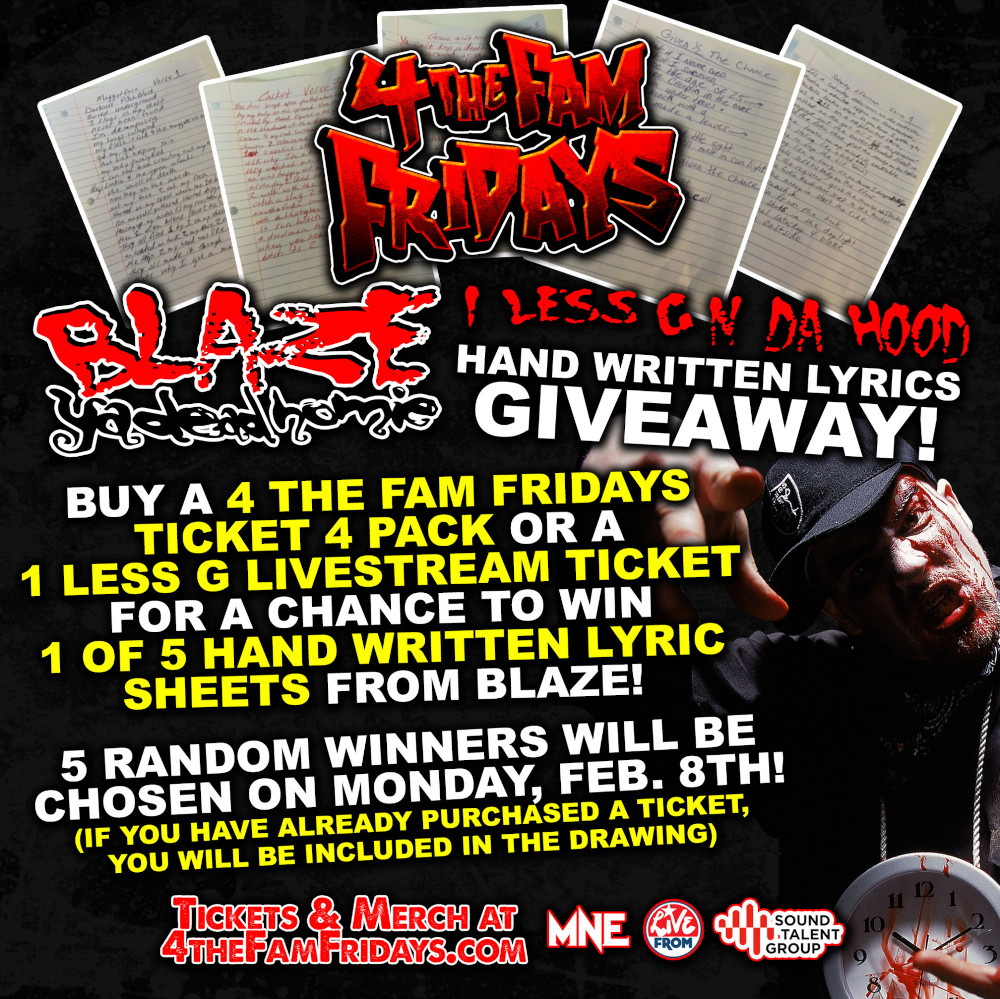 BlazeLyricSheetGiveaway resized
