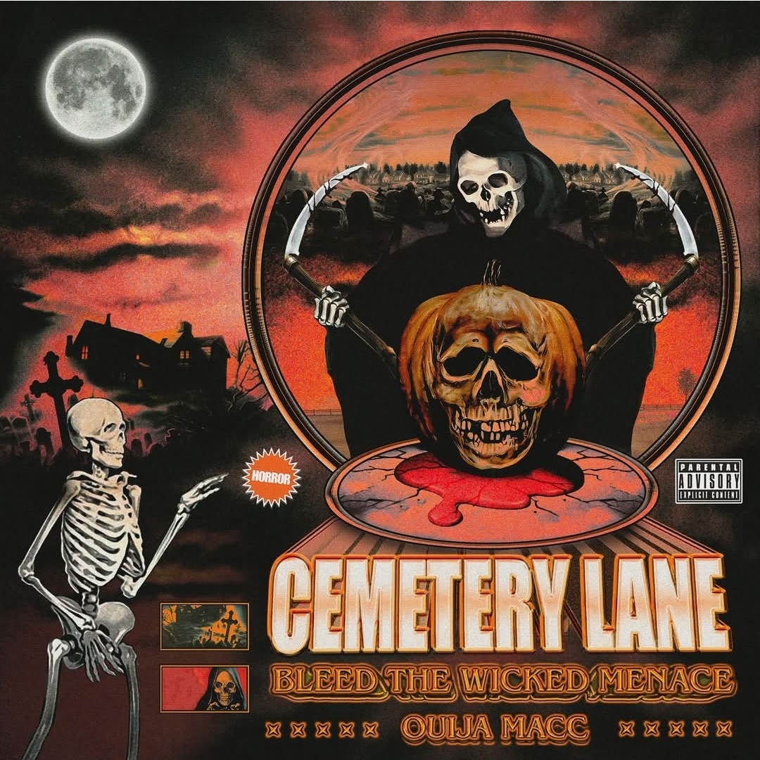 Bleed The Wicked Menace x Ouija Macc "Cemetery Lane" out now!